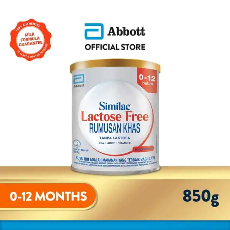 Similac Lactose Free Baby Formula Milk (850g)