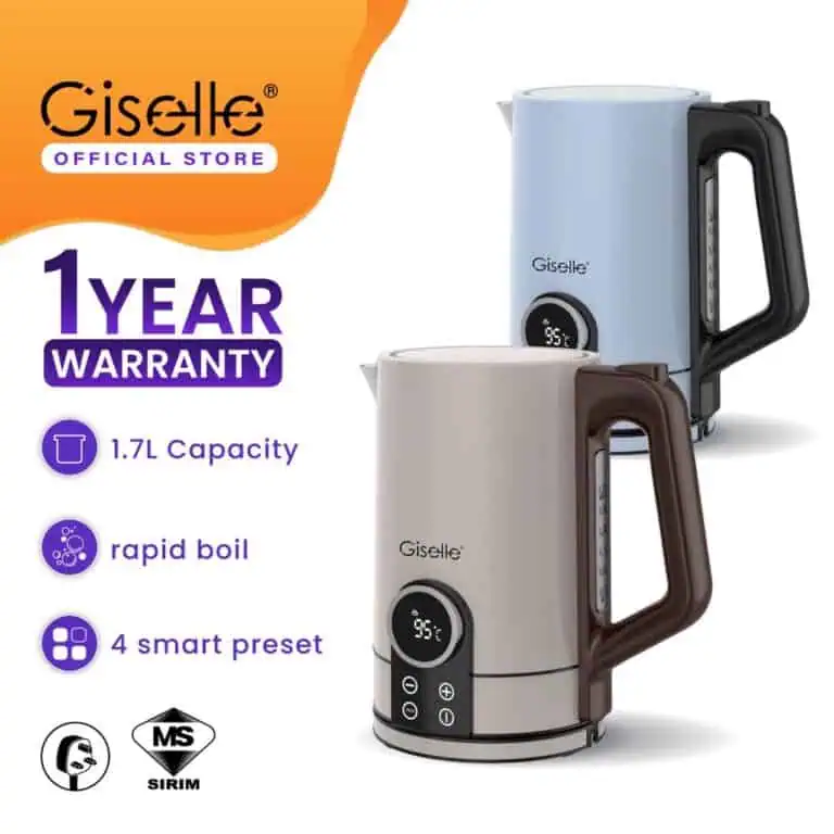 Giselle Smart Electric Stainless Steel Kettle KEA0380 (1.7L)
