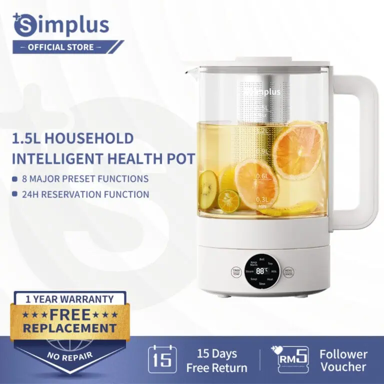 Simplus Health Pot 850W Household MultiFunctional Electric Kettle (1.5L)